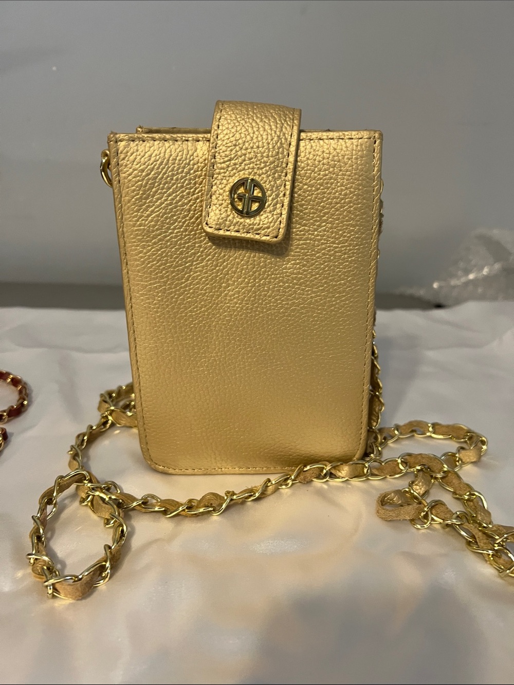 Gaini Bernini cross body phone bag good use condition - Picture 2 of 8